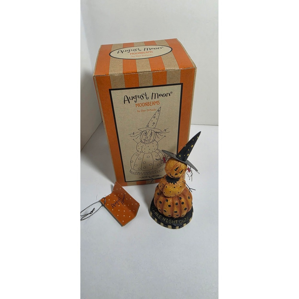 August Moon Dan DiPaolo Jackie-O-Lantern Girls Night Out Figurine 5008008 2006